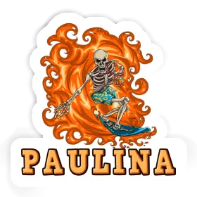 Paulina Sticker Surfer Image