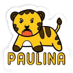 Baby Tiger Sticker Paulina Image