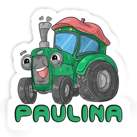 Tractor Sticker Paulina Image