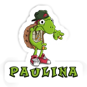 Sticker Hip Hop Turtle Paulina Image