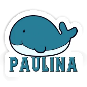 Sticker Whale Fish Paulina Image