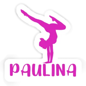 Paulina Sticker Yoga Woman Image