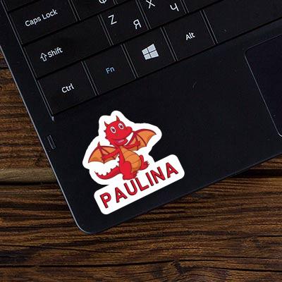 Baby Dragon Sticker Paulina Notebook Image