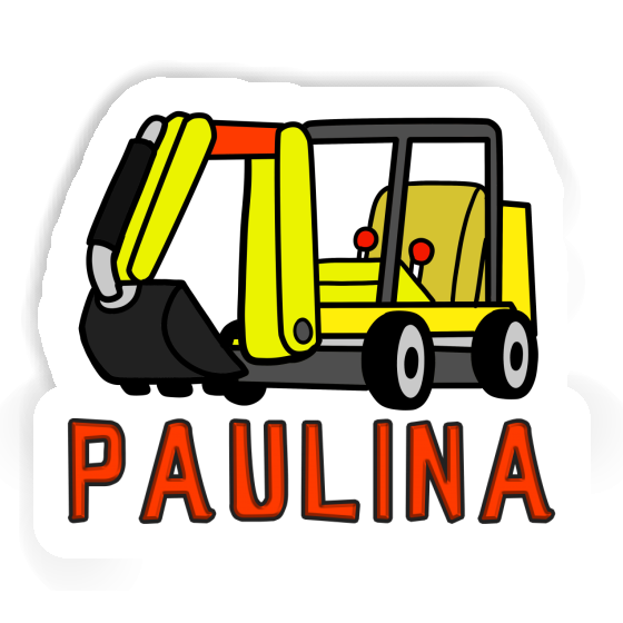 Sticker Paulina Mini-Excavator Gift package Image