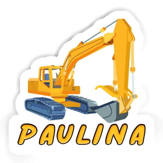 Sticker Excavator Paulina Gift package Image