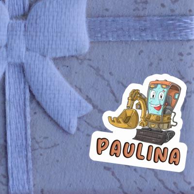 Paulina Sticker Little Excavator Image