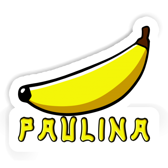 Paulina Sticker Banana Notebook Image