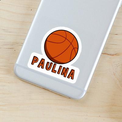 Paulina Sticker Basketball Notebook Image