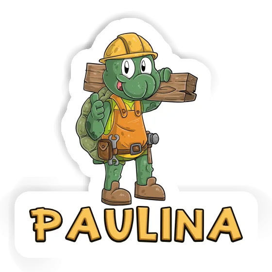 Paulina Sticker Construction worker Gift package Image