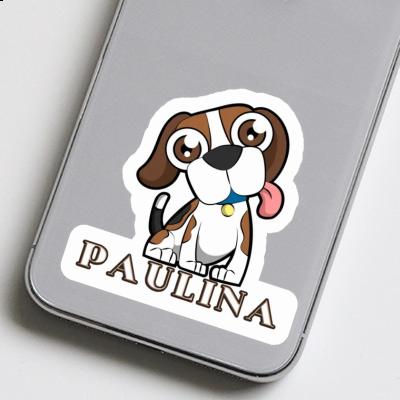 Beagle Sticker Paulina Gift package Image