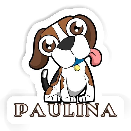 Beagle Sticker Paulina Image