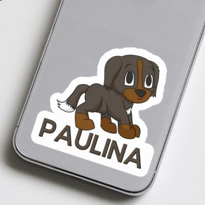 Chien de bouvier Autocollant Paulina Gift package Image