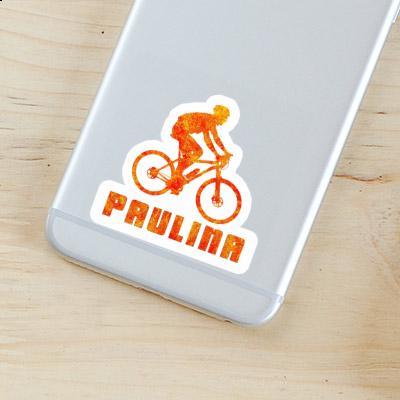 Sticker Biker Paulina Notebook Image