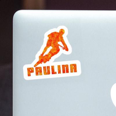 Sticker Biker Paulina Notebook Image