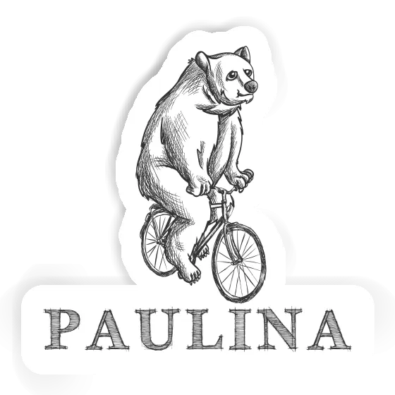 Sticker Paulina Bear Laptop Image