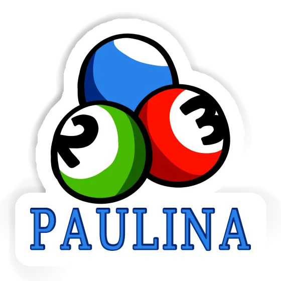 Sticker Billiard Ball Paulina Gift package Image