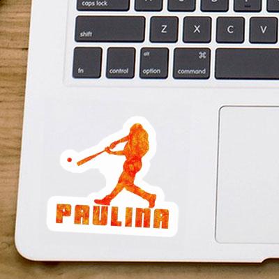 Baseball Player Sticker Paulina Image