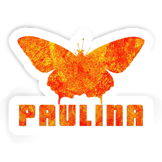 Paulina Sticker Butterfly Laptop Image