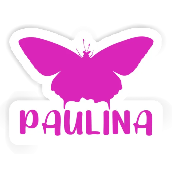 Sticker Paulina Butterfly Gift package Image