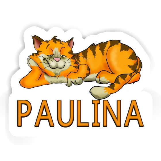 Paulina Sticker Cat Image