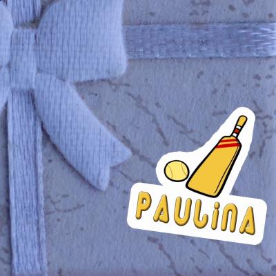 Maillet de cricket Autocollant Paulina Image