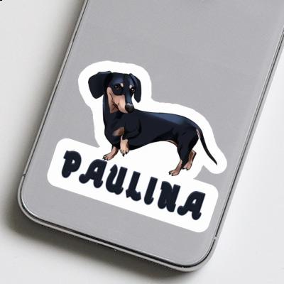 Sticker Paulina Dachshund Gift package Image