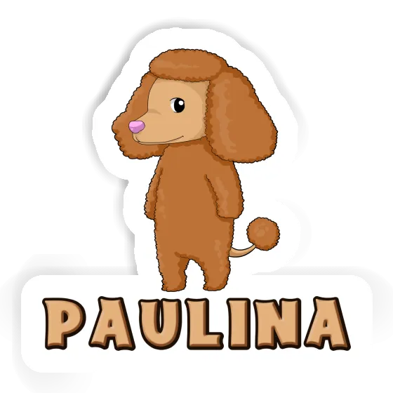 Sticker Paulina Poodle Gift package Image