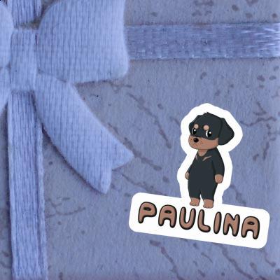 Rottweiler Sticker Paulina Gift package Image