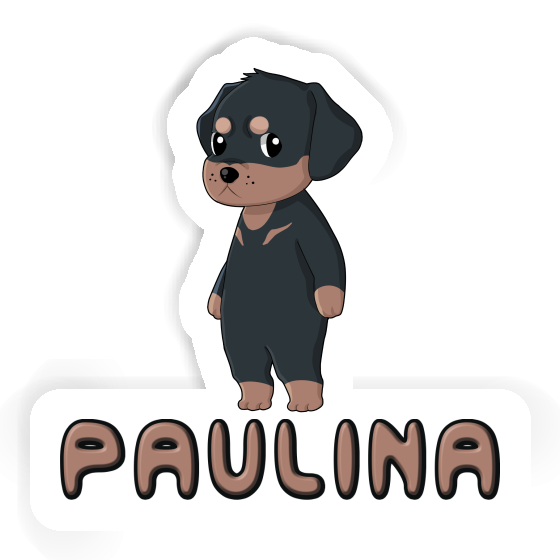 Rottweiler Sticker Paulina Gift package Image