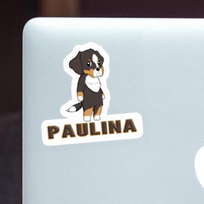 Bernese Mountain Dog Sticker Paulina Notebook Image