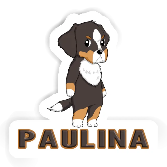 Aufkleber Berner Sennenhund Paulina Gift package Image