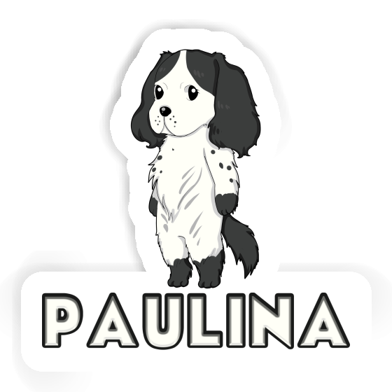 Paulina Sticker English Cocker Spaniel Laptop Image