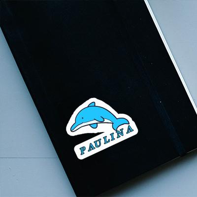 Sticker Paulina Dolphin Notebook Image