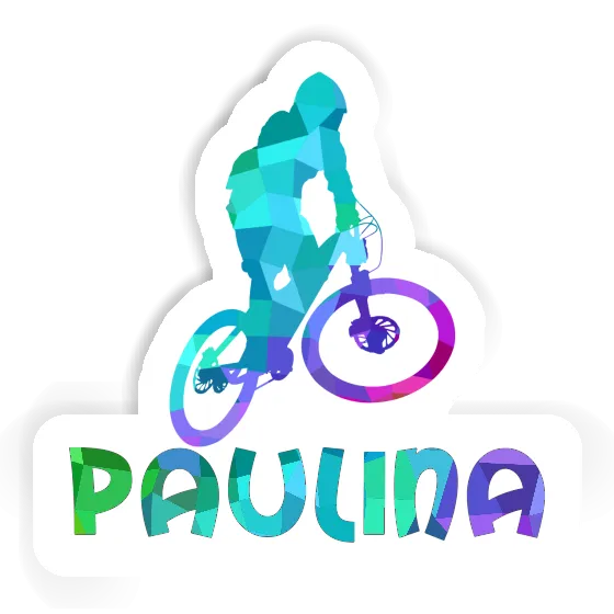 Sticker Paulina Downhiller Notebook Image