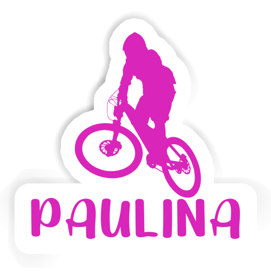 Sticker Paulina Downhiller Laptop Image