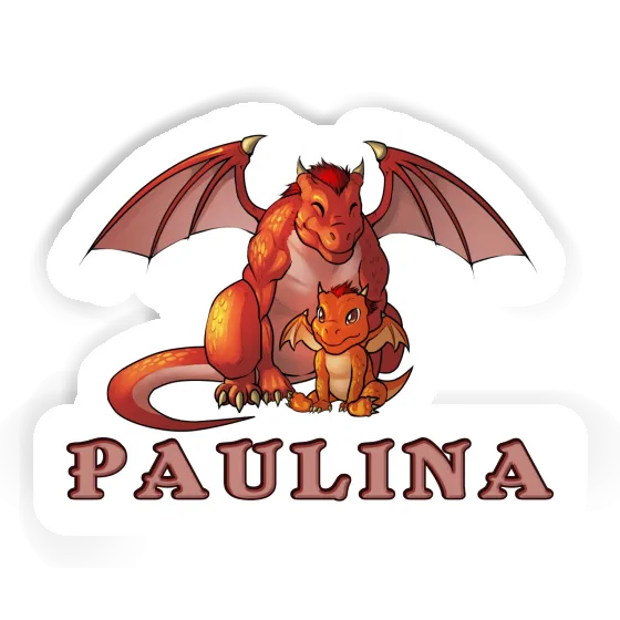 Sticker Paulina Dragon Notebook Image