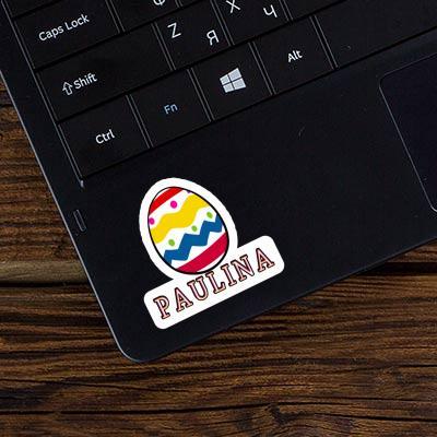 Paulina Sticker Easter Egg Laptop Image