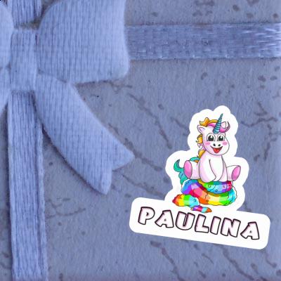 Sticker Paulina Baby Unicorn Image