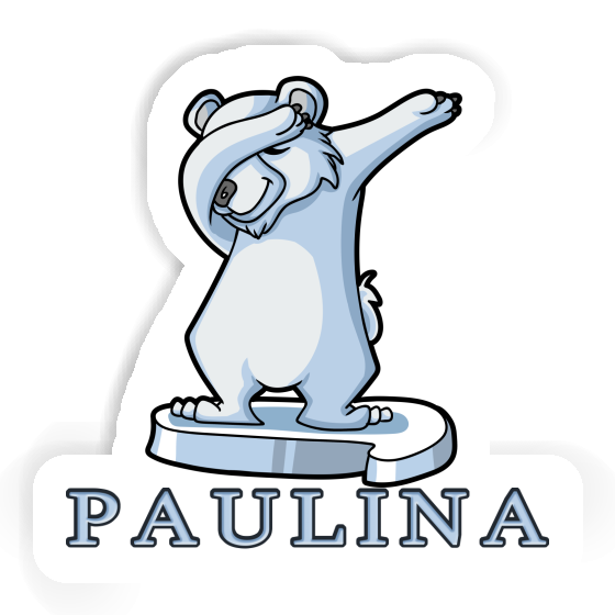 Polar Bear Sticker Paulina Notebook Image