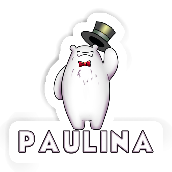 Sticker Paulina Icebear Notebook Image