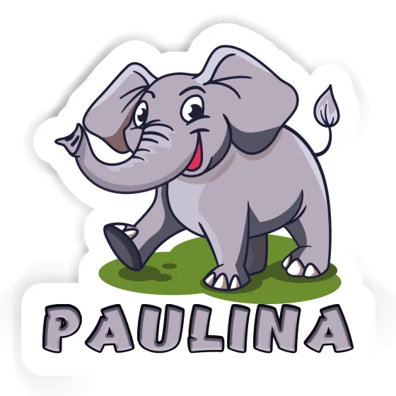 Sticker Elephant Paulina Notebook Image