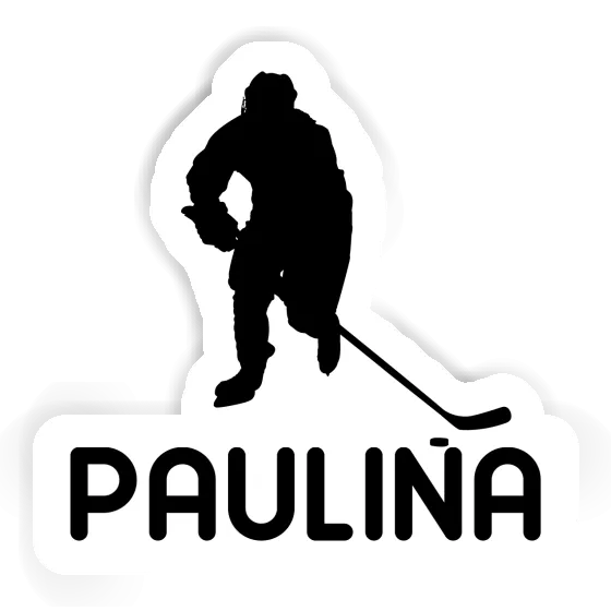 Sticker Hockey Player Paulina Image