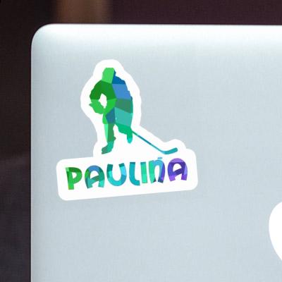 Sticker Eishockeyspieler Paulina Gift package Image