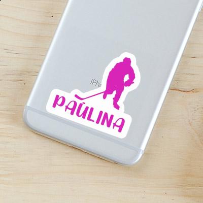 Sticker Paulina Hockey Player Image