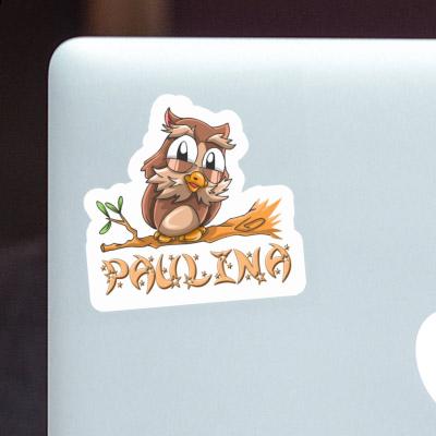 Sticker Paulina Owl Laptop Image