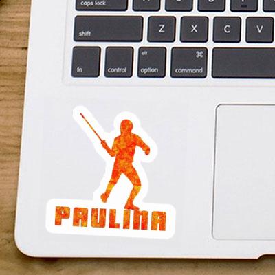 Fencer Sticker Paulina Notebook Image