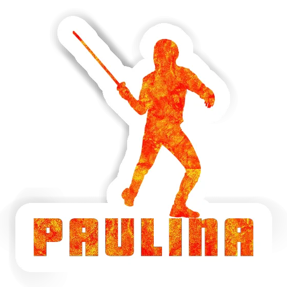 Fencer Sticker Paulina Image