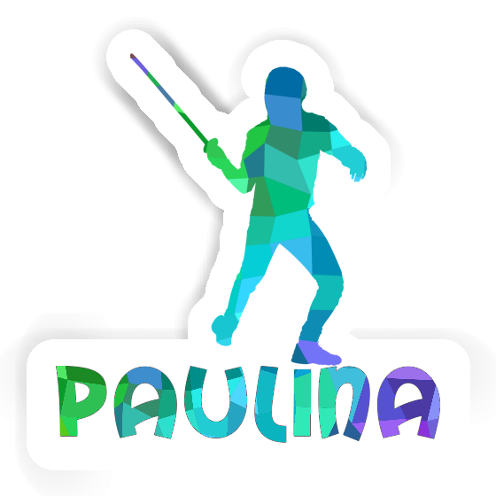 Sticker Fencer Paulina Gift package Image