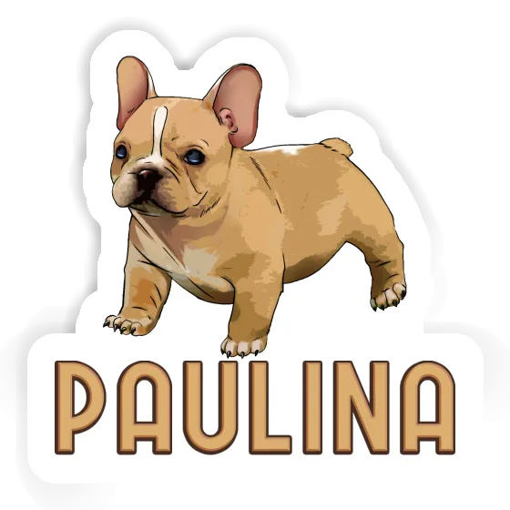 Sticker French Bulldog Paulina Laptop Image