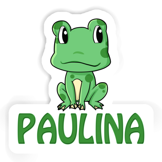 Sticker Frog Paulina Laptop Image